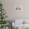 Stupell Industries Farmhouse Pigs Green Holiday Truck Wall Plaque Art